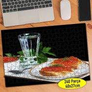 82816063 Kırmızı Havyar Balık Yumurtası 240 Parça Puzzle Yapboz
