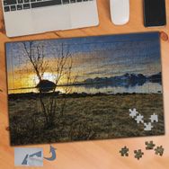 830 Gün Batımında Deniz Manzarası 240 Parça Puzzle Yapboz Tablo