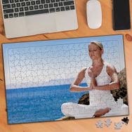 83853196 Deniz Kenarında Yoga 240 Parça Puzzle Yapboz