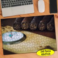 83983417 Tobacco Puro Viski Bardağı 240 Parça Puzzle Yapboz