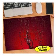 84154477 Kırmızı Zeminde Su Sıçraması 240 Parça Puzzle Yapboz