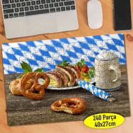 84802316 Köpüklü Ayran ve Simit Yiyecek 240 Parça Puzzle Yapboz