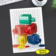 85346038 Rengarek Ojeler Kuaför Merkezi 240 Parça Puzzle Yapboz