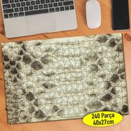 86327396 Piton Yılanı Deri Deseni 240 Parça Puzzle Yapboz