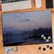 864 Sisli Doğa Manzarası 240 Parça Puzzle Yapboz Tablo