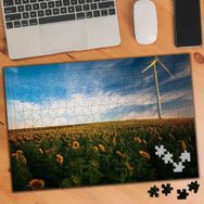 892 Ayçiçek Tarlası 240 Parça Puzzle Yapboz