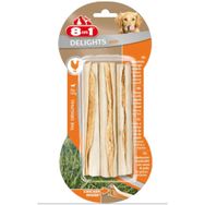 8in1 3'lü 75 gr Delights Bones Biftekli Köpek Ödül Kemiği
