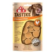 8in1 4x85 GR Tasties Chicken Chips Tavuk Cipsi Köpek Ödülü