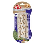 8in1 Delights Twisted Sticks Biftekli 10x55 gr Köpek Ödülü