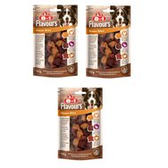 8in1 Flavours Skewer Bites 3x100 gr Köpek Ödülü
