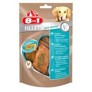 8in1 Poch Fillets Pro Dental Nane Aromalı 80 gr Köpek Ödülü