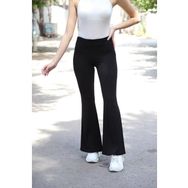 8stil İspanyol Paça Siyah Kadın Pantolon