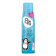 8x4 Party Like A Penguin 150 ml Kadın Sprey Deodorant