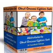 9 Fasikül Kitap Aktivitelerle Okul Öncesi Eğitim Seti