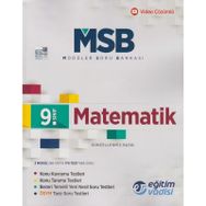 9. Sınıf Matematik Güncel MSB Modüler Soru Bankası Eğitim Vadisi Yayınları