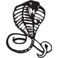 90 cm Cobra Folyo Sticker