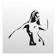 90 cm Dans Folyo Sticker