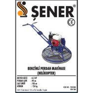 90 cm. Honda Mot. 6.5 hp. Benzinli Perdah Makinası