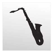 90 cm Klarnet Folyo Sticker