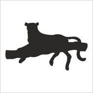 90 cm Panter Folyo Sticker