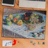 902 Elma Ve Üzüm Monet 240 Parça Puzzle Yapboz Tablo