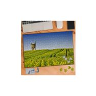 906 Yeşil Tarla Tabiat Manzarası 240 Parça Puzzle Yapboz Tablo