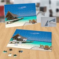 9078133 Maldivler Deniz Tatil 99 Parça Puzzle Yapboz