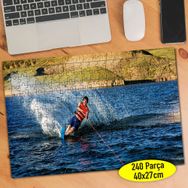 9078203 Denizde Sörf Yapan Sporcu 240 Parça Puzzle Yapboz