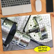94354189 CNC Elmas Kesim Takım Tezgahı 240 Parça Puzzle Yapboz
