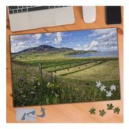 962 Tarla ve Deniz Doğal Manzarası 240 Parça Puzzle Yapboz Tablo