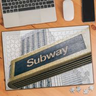 96432065 Metro İstasyon Durağı 240 Parça Puzzle Yapboz