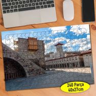 99784 Gürcistan Rabati Kalesi Manzarası 240 Parça Puzzle Yapboz