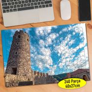 99813 Gürcistan Rabati Kalesi Manzarası 240 Parça Puzzle Yapboz