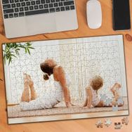 99830363 Anne Kız Yoga Saatleri 240 Parça Puzzle Yapboz