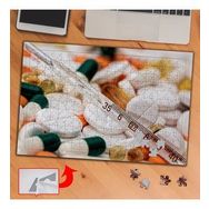 9E6EC Kapsüller İlaçlar Eczane 240 Parça Puzzle Yapboz Tablo