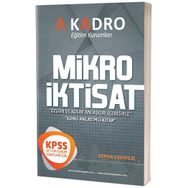 A Kadro Yayınları KPSS A Grubu Mikro İktisat Konu Anlatımlı
