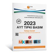A Yayınları - 2023 AYT Tıpkı Basım Deneme Sınavı Bire Bir ÖSYM Çıkmış Sorular