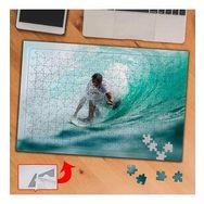 A0637 Sörf Yapan Adam Deniz Tatil 240 Parça Puzzle Yapboz Tablo