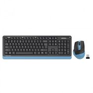 A4-Tech FG1035 Mavi USB Kablosuz Q Klavye ve Mouse Seti