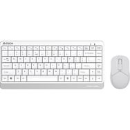 A4-Tech FG1112 Q Beyaz Kablosuz Multimedya Mini Klavye Mouse
