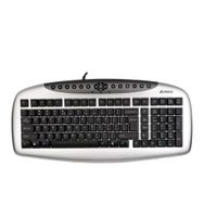 A4-Tech KB-21 Gümüş Siyah Q Türkçe Usb Kablolu Klavye