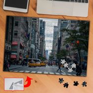 A7F94 Büyük Cadde Binalar 240 Parça Puzzle Yapboz Tablo