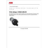 ABB C3SS2-10B-20 Mandal Buton