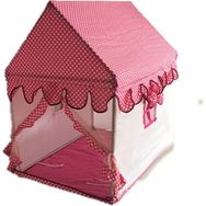 Abbie Pembe - Koyu Pembe Minderli Rüya Evi Çadırı