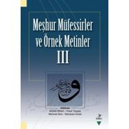 Abdullah Bayram Meşhur Müfessirler ve Örnek Metinler - 3