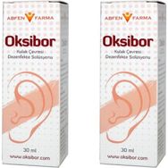 Abfen Farma Oksibor Kulak Çevresi Dezenfekte 2x30 ml Solüsyon