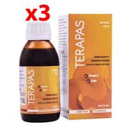 Abfen Farma Terapas İzlanda Yosunu Kara Mürver 3x150 ml Şurup
