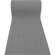 Abk Plastik Kıvırcık Gri Paspas 100x400 cm Kaydırmaz Halı Yolluk