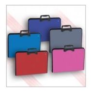 Abka 3012600 Mor Proart 37x54 cm Fermuarlı Resim Proje Çantası