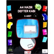 Abka A4 5'li Mavi Hazır Defter Kabı